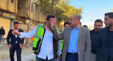 Gülpınar, Divanyolu’ndaki tramvay çalışmalarını yerinde inceledi (VİDEO)