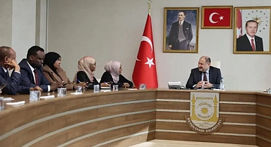 Gülpınar, Etiyopya heyetini ağırladı