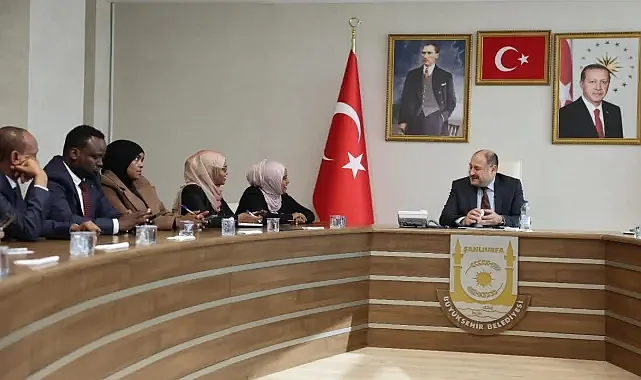 Gülpınar, Etiyopya heyetini ağırladı