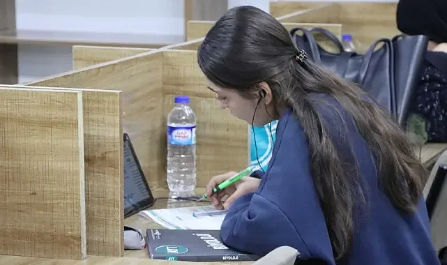 Karaköprü Belediyesi sınavlara hazırlanan öğrencilere yuva oluyor (VİDEO)