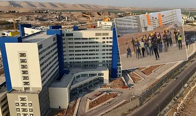 Şanlıurfa’da şantiye işçileri kazan kaldırdı (VİDEO)