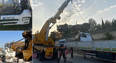 Şanlıurfalı TIR sürücüsü Hatay’da ölümden döndü