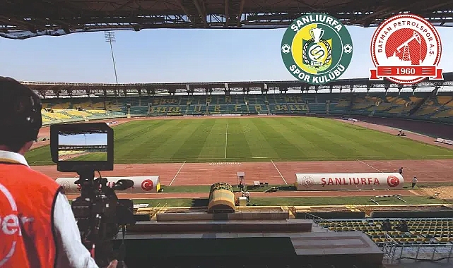 Şanlıurfaspor - Batman maçının kanalı belli oldu