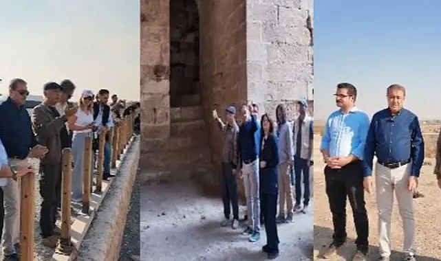 Vali Şıldak'tan Harran temasları (VİDEO)