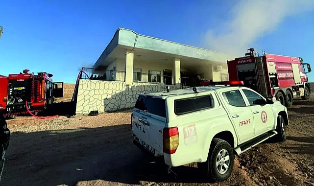 Bağ evi yangını itfaiyeyi alarma geçirdi
