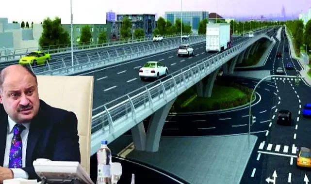 Başkan, 'Üst geçitli kavşak' projesi için düğmeye bastı