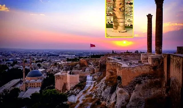 Urfa Kalesi sütunlarına suikast mi düzenlendi?