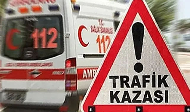 Karacadağ karayolunda bir otomobil takla attı