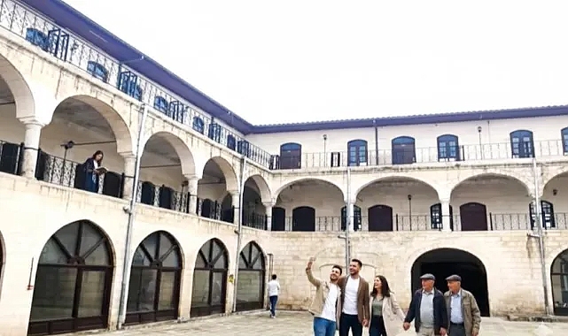 Barutçu hanı küllerinden doğdu