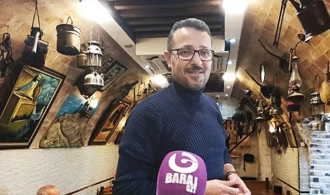 Şanlıurfa'da bu pastane müzeyi aratmıyor