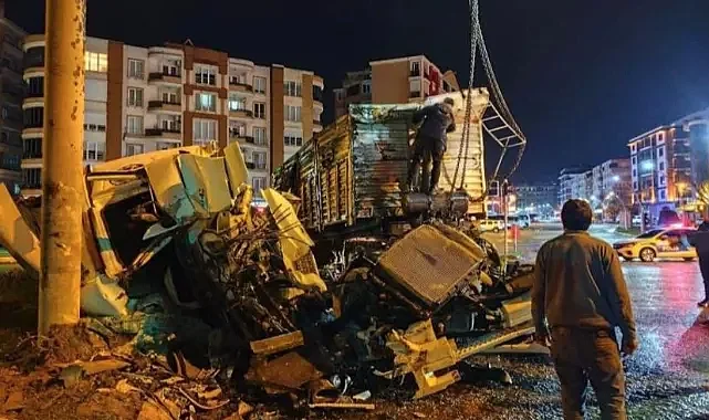 Şanlıurfalı TIR sürücüsü Balıkesir’de ölümden döndü