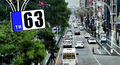 63 plakalı araç sayısı 344 bine dayandı