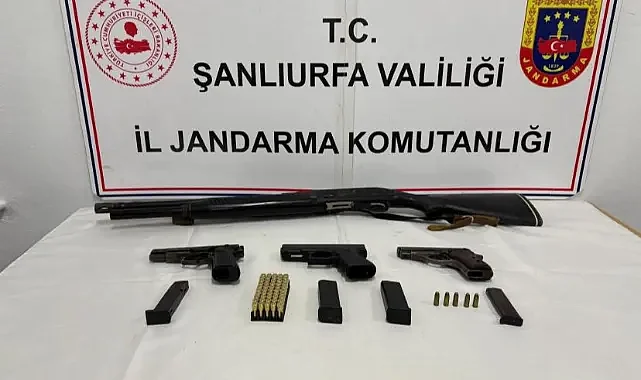 Birecik'te silah operasyonu