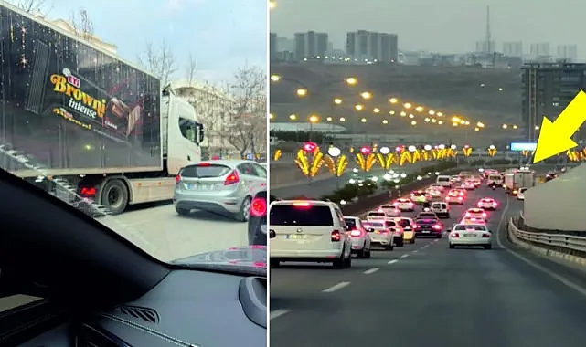 İftar saati kentin göbeğinde ağır vasıtaların ne işi var?