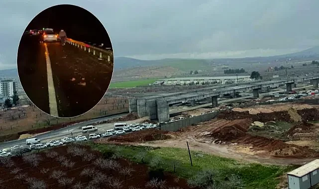 Karaköprü'de sinir harbi! Teker patlatan tuzak da cabası!