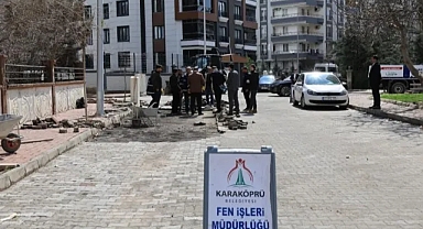 Karaköprü’de yollar yenileniyor