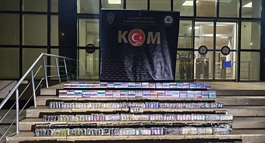 Otobüste kaçak sigara operasyonu: 1 tutuklama