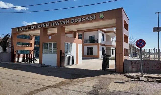 Şanlıurfa canlı hayvan borsası’na elektronik baskül