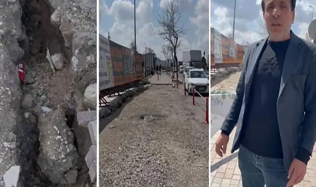 Şanlıurfa’da bir apartman yıkılma tehlikesiyle karşı karşıya