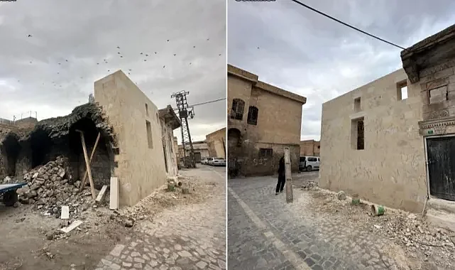 Şanlıurfa’da deprem sonrası tarihi sokaklar yenileniyor