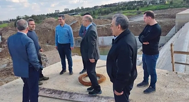 Şanlıurfa'da DSİ, kentte Dev Kapan yaptı