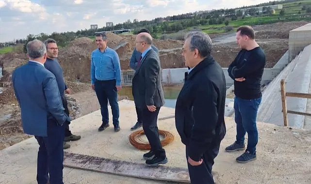 Şanlıurfa'da DSİ, kentte Dev Kapan yaptı