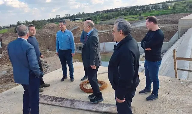 Şanlıurfa'da DSİ, kentte Dev Kapan yaptı