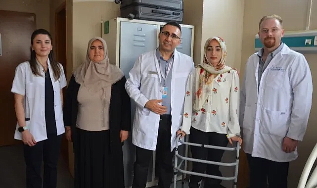 Şanlıurfa’da genç hastanın kalçası nakille kurtuldu