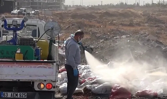 Şanlıurfa'da ilaçlama alarmı