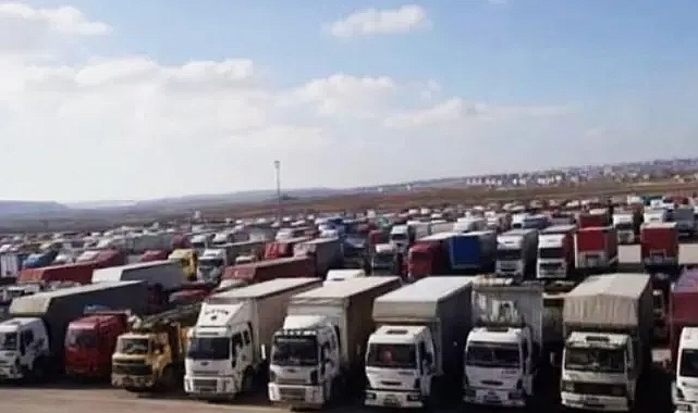 Şanlıurfa’da nakliyeciler mazot zamlarına tepkili