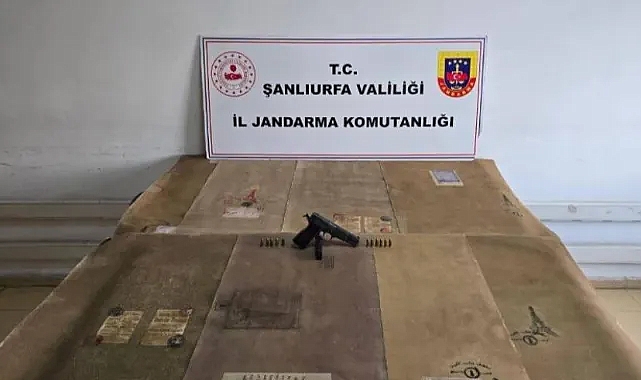 Şanlıurfa’da 'tarihi eser' kaçakçılarına operasyon