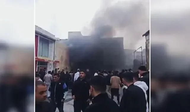 Şanlıurfa’da trafo yangını paniği