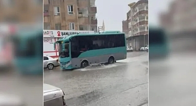Şanlıurfa yağışlı havanın etkisi altında