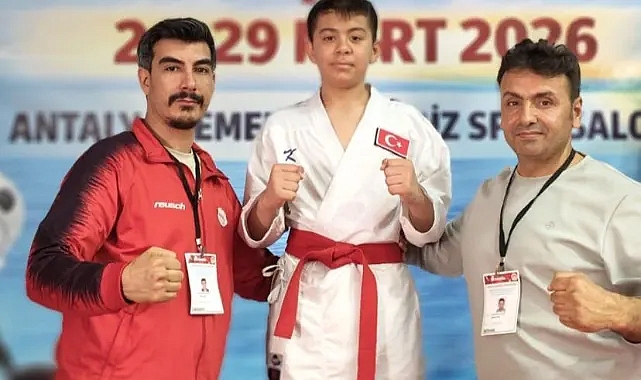 Şanlıurfalı sporcu Karetede gururumuz oldu