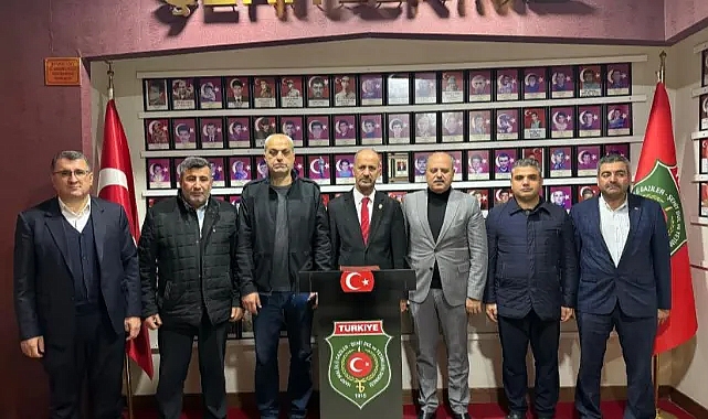 Şehit Gazi Derneği’nde geleneksel bayramlaşma