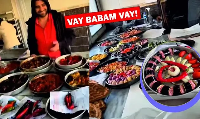 Tepsi yemeğinde çığır açan Urfalı!