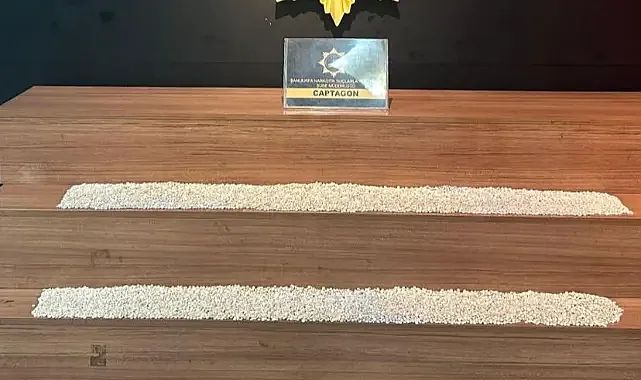 34 bin uyuşturucu hap ele geçirildi: 1 tutuklama