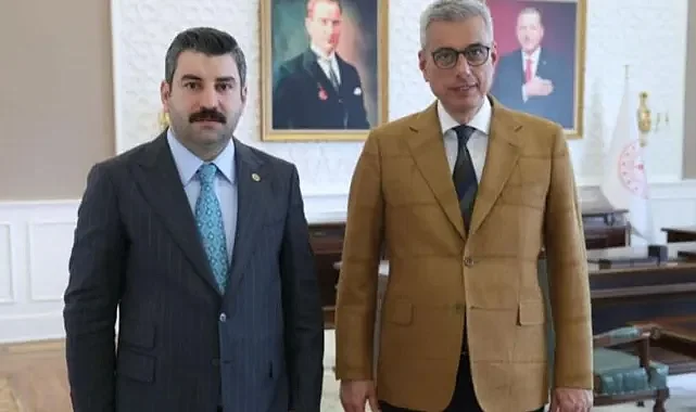 Eyyüpoğlu, Bakan Memişoğlu ile görüştü