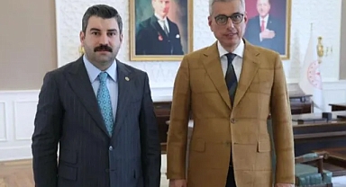 Eyyüpoğlu, Bakan Memişoğlu ile görüştü