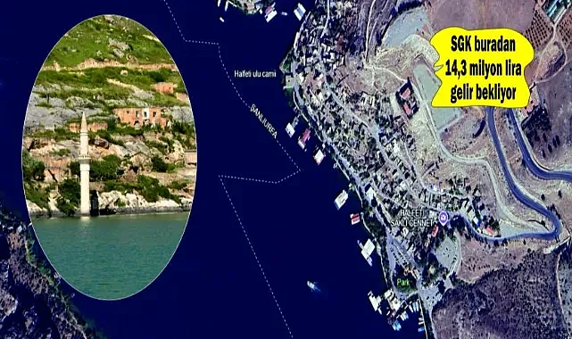 Halfeti'deki Otel arsaları satışa çıkarılıyor