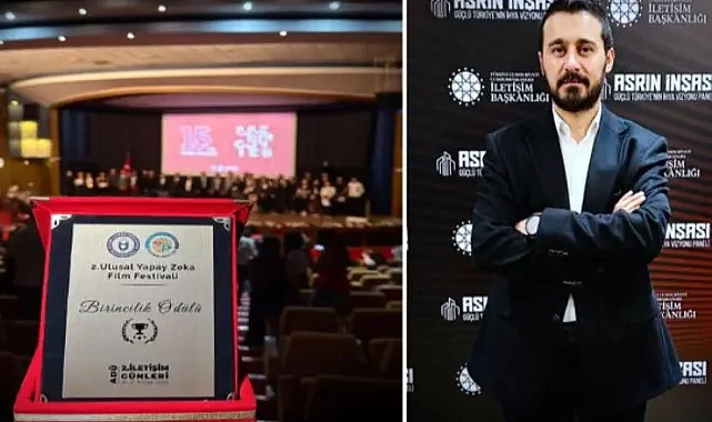 HRÜ'lü akademisyene Aydın'dan birincilik ödülü