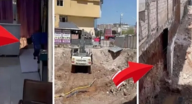 İnşaat kazısı facianın eşiğine getirdi