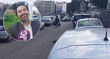 Kaldırımda park edilen araçlar tehlike oluşturuyor