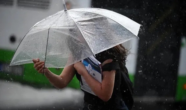 Meteoroloji’den Kuvvetli Yağış ve Rüzgar Uyarısı