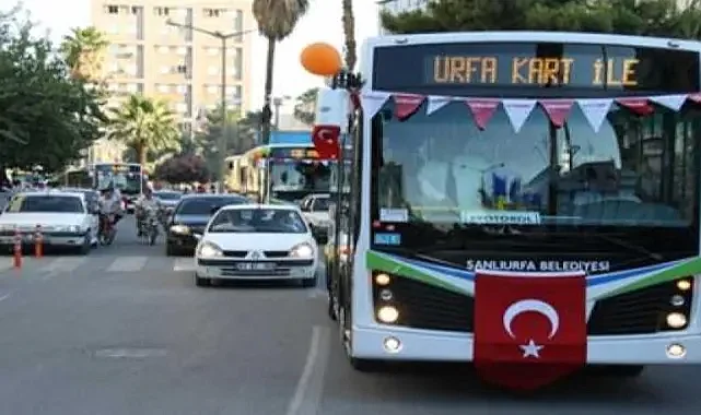 Şanlıurfa'da 23 Nisan'da ulaşım ücretsiz mi?