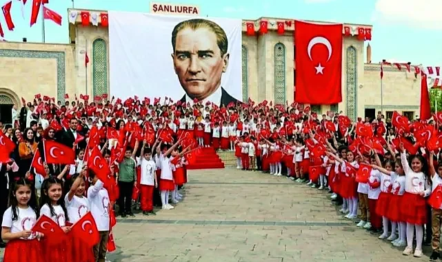 Şanlıurfa'da buruk 23 Nisan