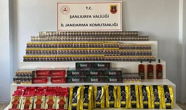 Şanlıurfa’da kaçak tütün ve alkole geçit yok