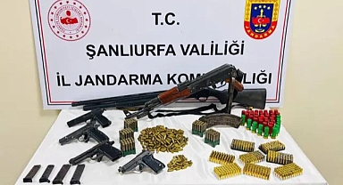 Şanlıurfa'da silah operasyonu