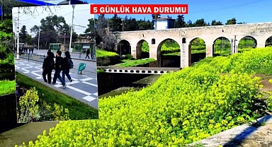 Şanlıurfa'da termometreler baharı müjdeledi