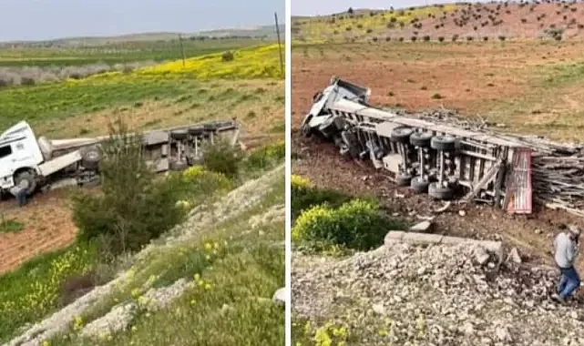 Şanlıurfa'da TIR kazası